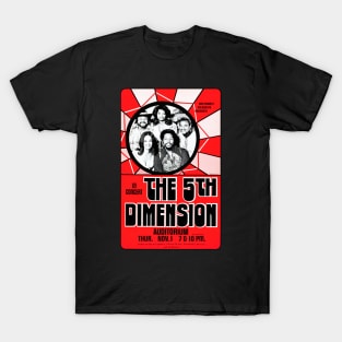 5th Dimension Concert Poster T-Shirt